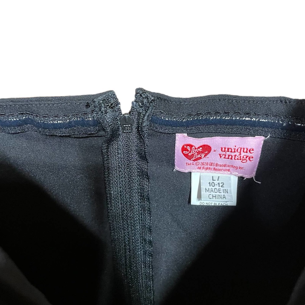 Unique Vintage x I Love Lucy Black Starlet Jumpsuit Size Large - Picture 10 of 12